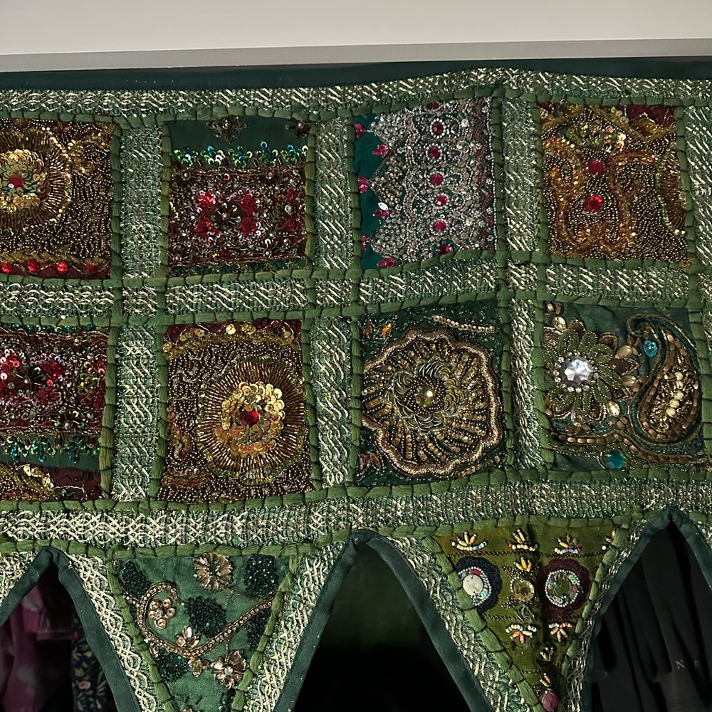 Embellished Patchwork Textile - Picture 4 of 6